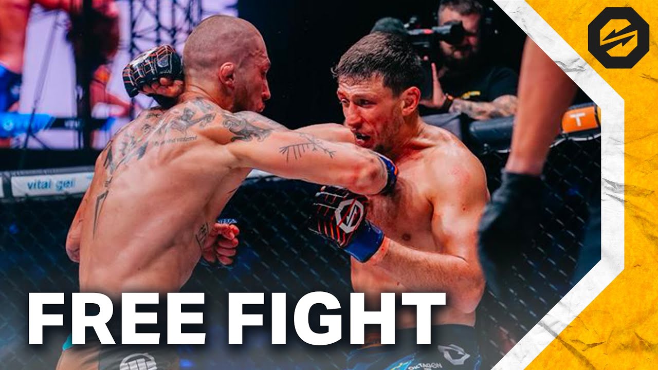 Absolute shocker! 🤯 HUMBURGER vs. HULME | FREE FIGHT | OKTAGON 74: Tipsport Gamechanger background