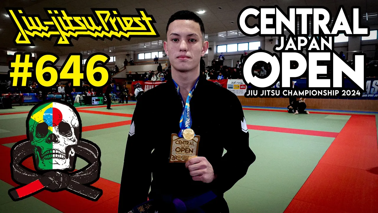 【柔術プリースト】# 646:ASJJF「CENTRAL JAPAN 2024」色帯【ブラジリアン柔術】Jiu Jitsu Priest