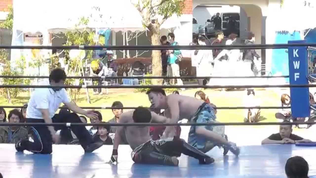 2015/11/3【15】第56回香椎祭 3日目 第3試合 =九州産業大学プロレス研究部 創部30周年記念大会=
