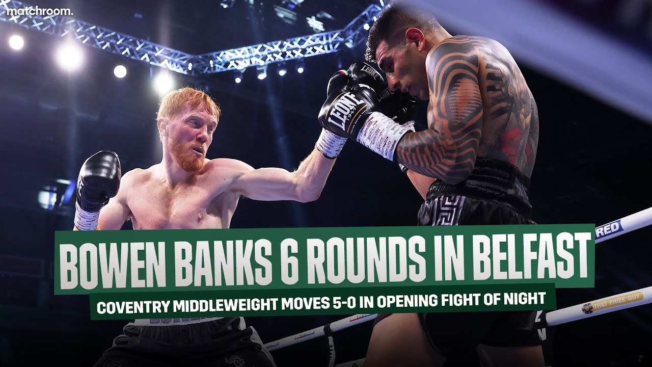 Aaron Bowen Vs Juan Cruz Cacheiro : Full Fight (Crocker Vs Donovan Undercard) background