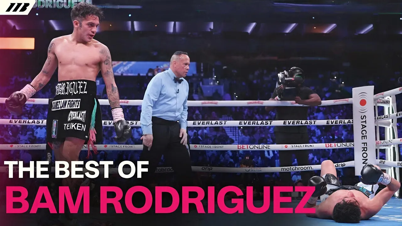 The Best of Bam! | Jesse Rodriguez's world title knockouts | Matchroom Boxing background