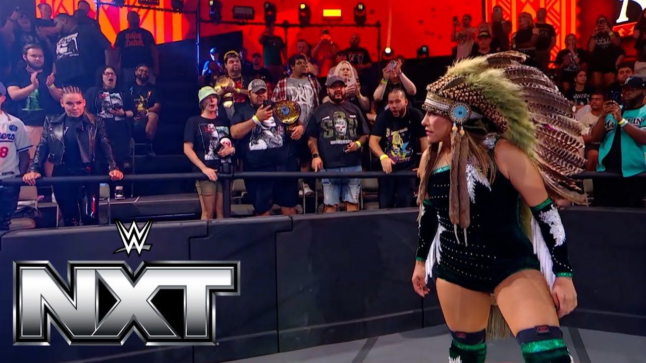 Faby Apache Entrance: WWE NXT, September 9, 2025 background
