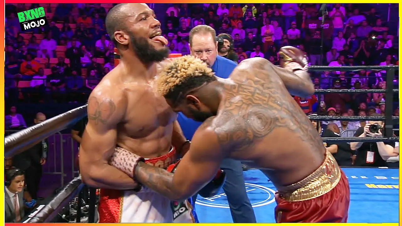Jarrett Hurd (USA) vs. Julian Williams (USA) - Boxing Highlights HD background