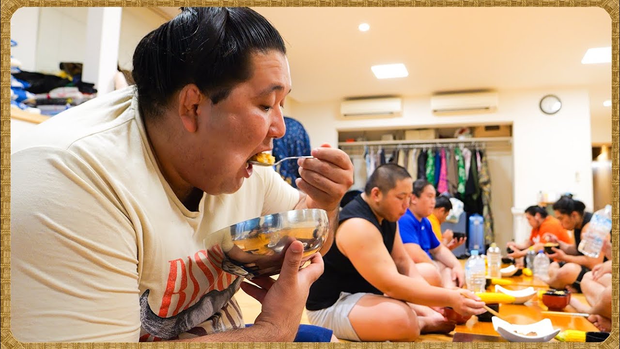 【相撲飯】チャーハン・颯雅の唐揚げ・とうもろこし・塩ちゃんこ鍋 / 9月場所前に調子の良かった3人発表