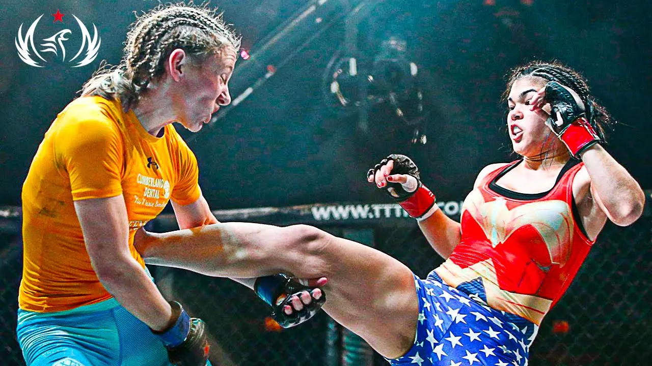 WONDER WOMAN - Rachael Ostovich debuts against Evva Johnson background