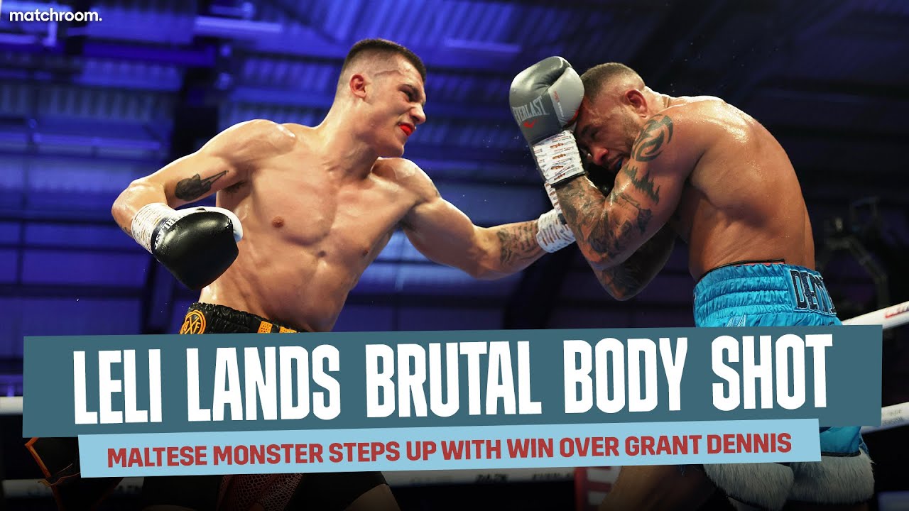 Leli Buttigieg vs Grant Dennis | Full Fight | Smith Vs Germain Undercard | Matchroom background