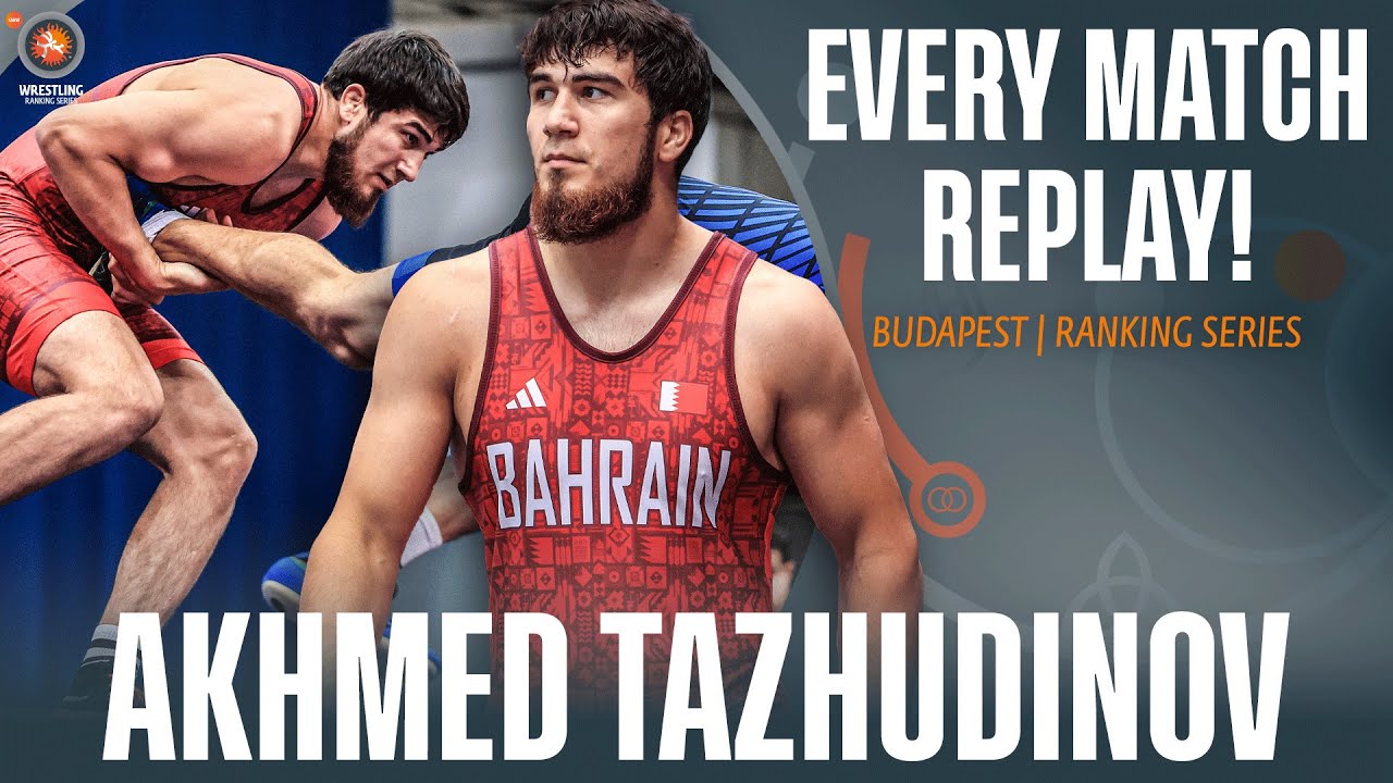 Every match from Olympic champ Akhmed TAZHUDINOV (BRN) at the Hungarian Ranking Series
