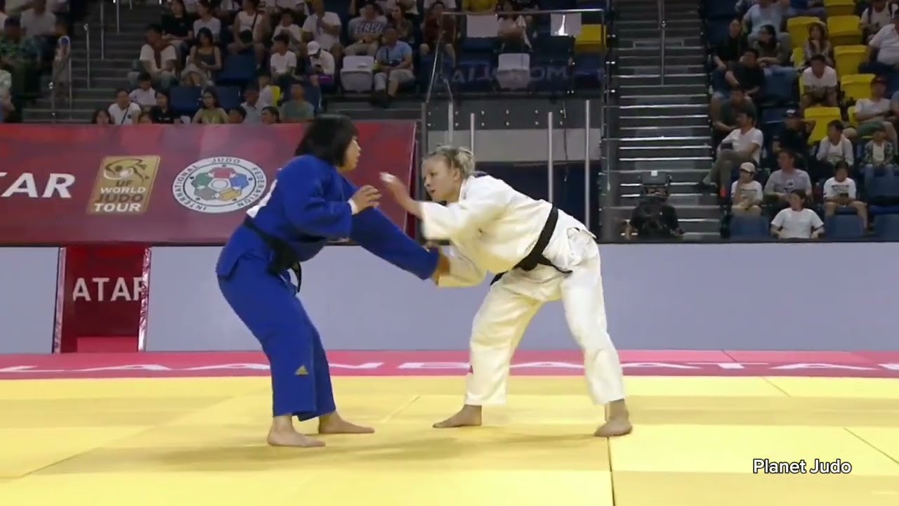 Jessica KLIMKAIT 🇨🇦 🆚️ Mimi HUH 🇰🇷 | полуфинал /-57кг | Большой Шлем Улан-Батор 2023 