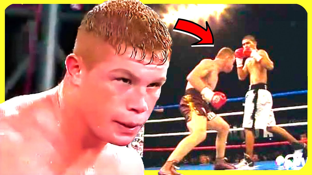 Canelo Álvarez hace un K.O VERTICAL SENSACIONAL!