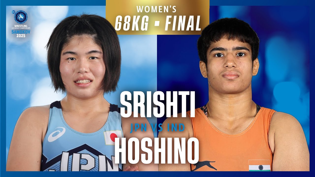 Ray HOSHINO (JPN) vs. Srishti SRISHTI (IND) | U20 WORLD CHAMPIONSHIPS 2025 | Gold Medal | WW 68Kg