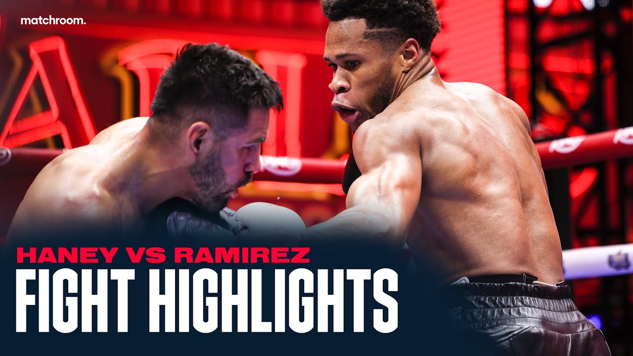 Fight Highlights | Devin Haney Vs Jose Ramirez background
