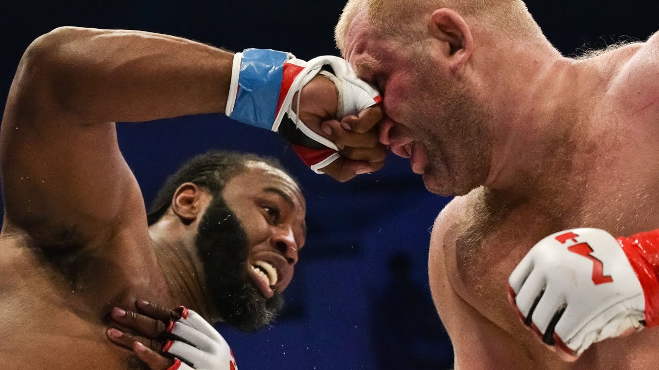 RUSSIAN COMMANDO destroyed American champion! Sergey Kharitonov vs. Kenny Garner! BRUTAL REMATCH! backdrop
