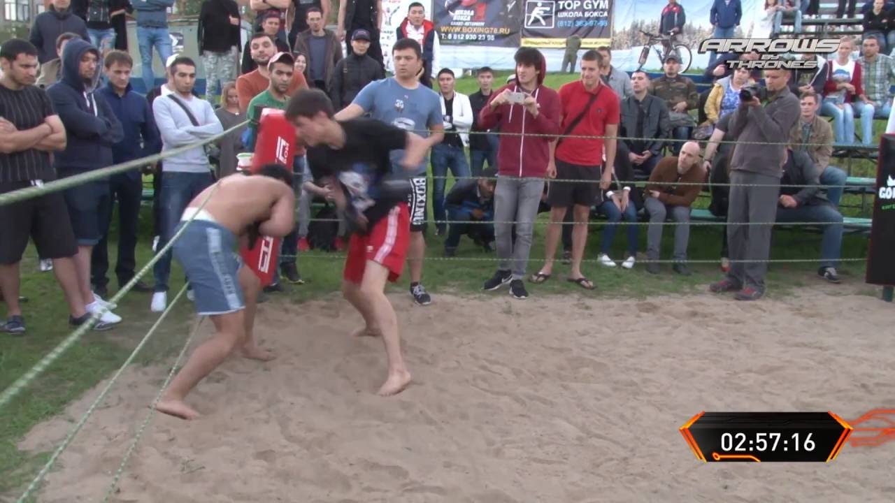 Great K.O. with Young Boxing guys in Street Fight