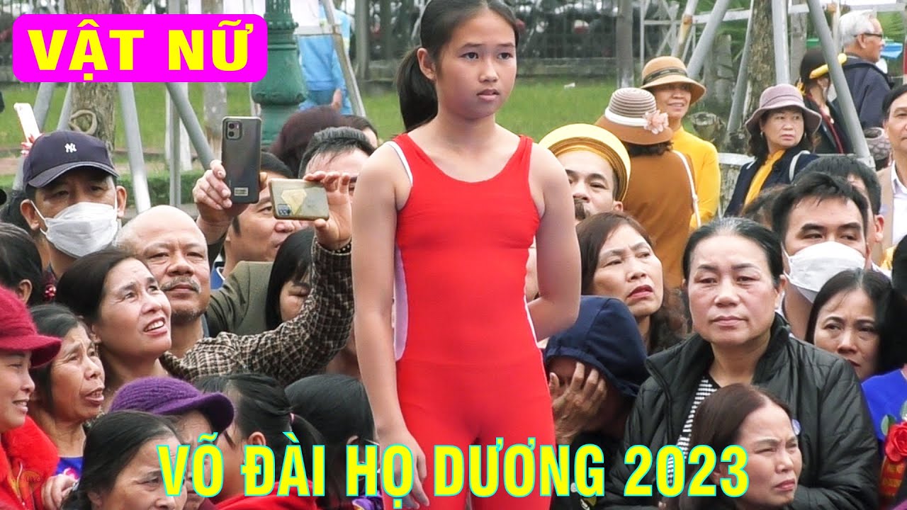 Vật Nữ Họ Dương - trận 2. Womens wrestling.