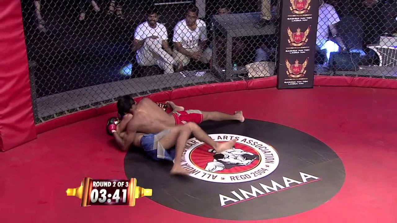 MMA in India: Super Fight League 14 - SHARATH BABU Vs ATIF MOHAMMAD KHADIM background