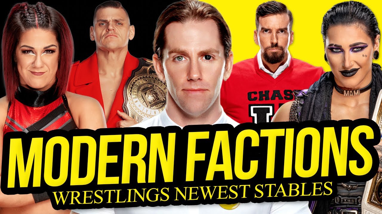 MODERN FACTIONS | Wrestling's Newest Stables! background