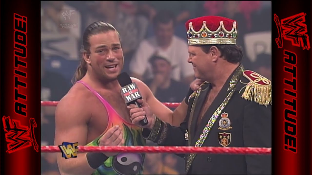 Rob Van Dam vs. Jeff Hardy | WWF RAW (1997) background