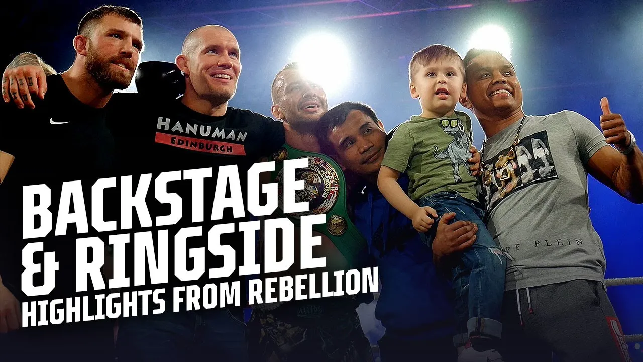 REBELLION PROMOTIONS ๐ | Backstage & Ringside Fight Highlights | Fight Record background