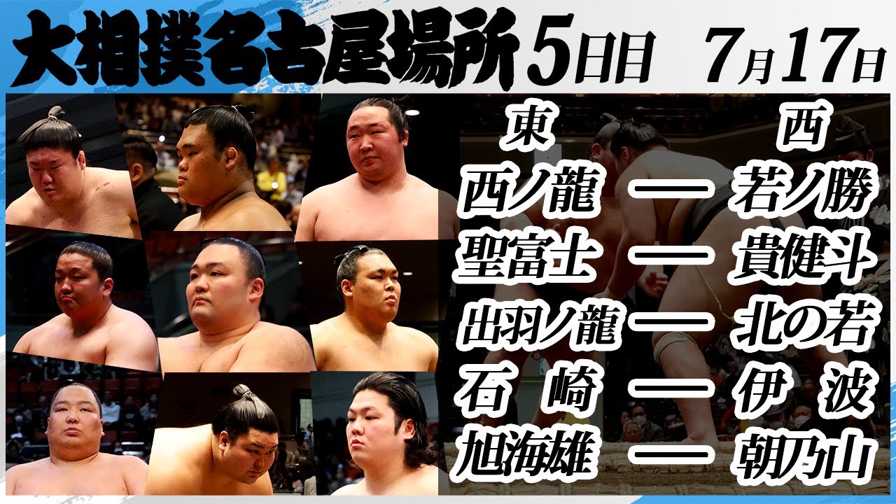 大相撲 朝乃山 幕下上位五番<令和7年名古屋場所・5日目>SUMO background
