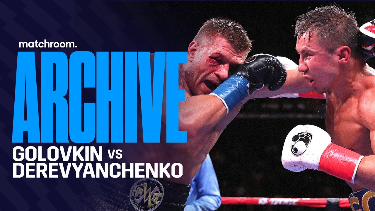 Gennadiy Golovkin & Sergiy Derevyanchenko's Bloody Battle | GGG vs Technician Full Fight background