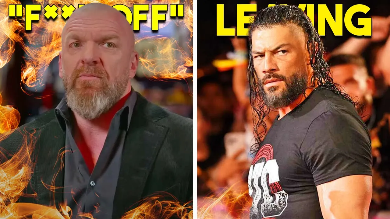 Roman Reigns LEAVING WWE?...HHH PR DISASTER...Why Reigns Supports President Trump...Wrestling News background