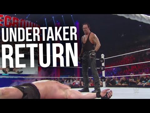 WWE News: Undertaker Returns at Battleground 2015 background