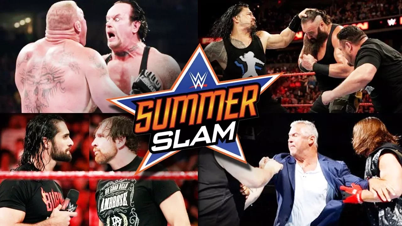 WWE Summerslam 2017 Full Match Card Predictions! background
