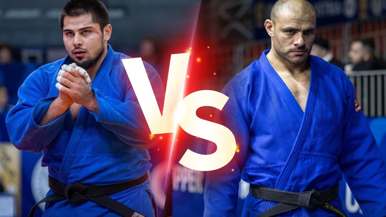 Guram TUSHISHVILI vs. Tamerlan BASHAEV I Semi Final +100KG I European Judo Championships 2024 backdrop