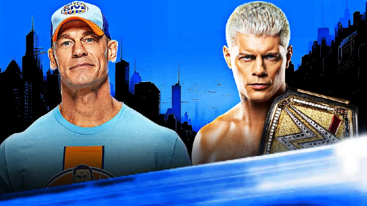 John Cena vs. Cody Rhodes | WWE Smackdown background