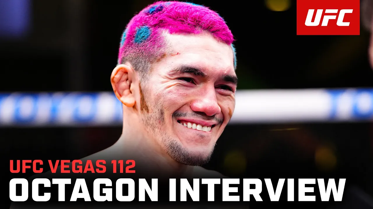 Melquizael Costa Octagon Interview | UFC Vegas 112