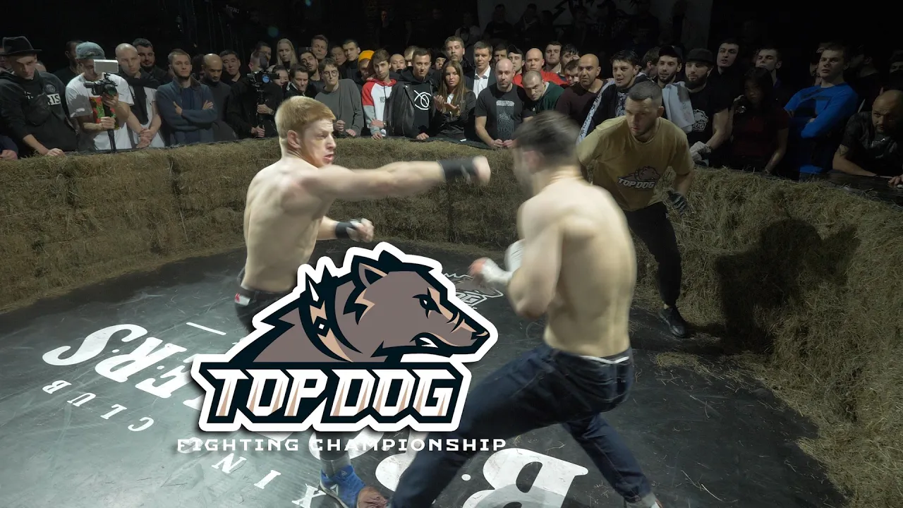 Андрей "Ушу Мастер" Ефимов vs. Иван "Галич" Галичев/ бой на голых кулаках/ TDFC 2 backdrop