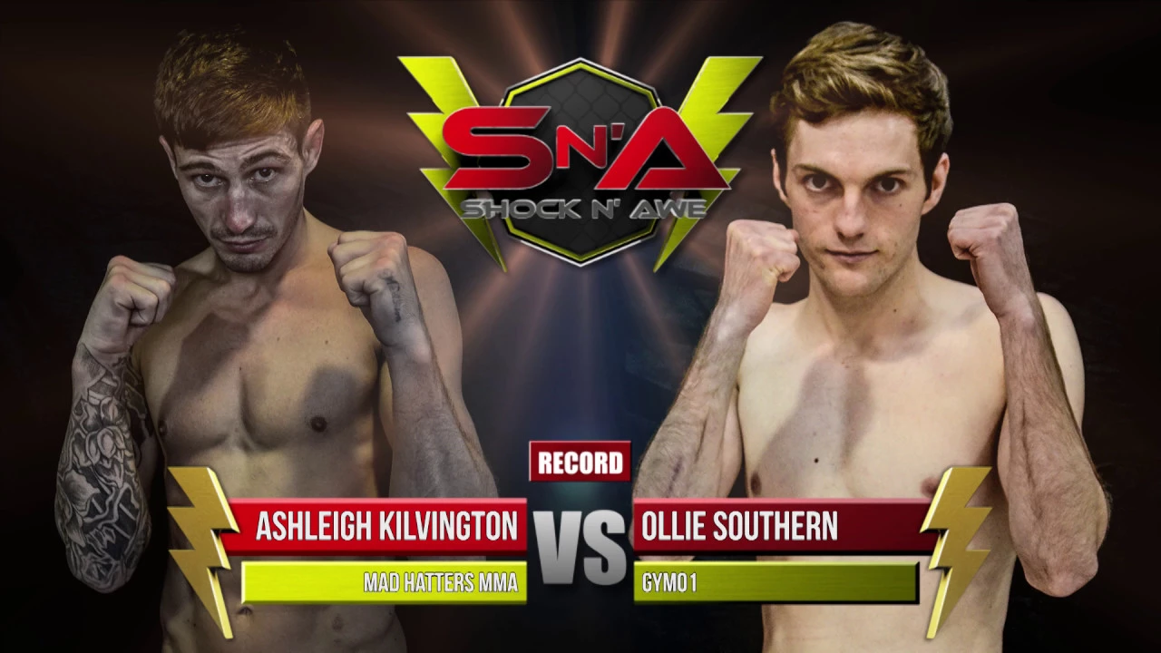 Ashleigh Kilvington Vs Ollie Southern Shock N Awe 23 background