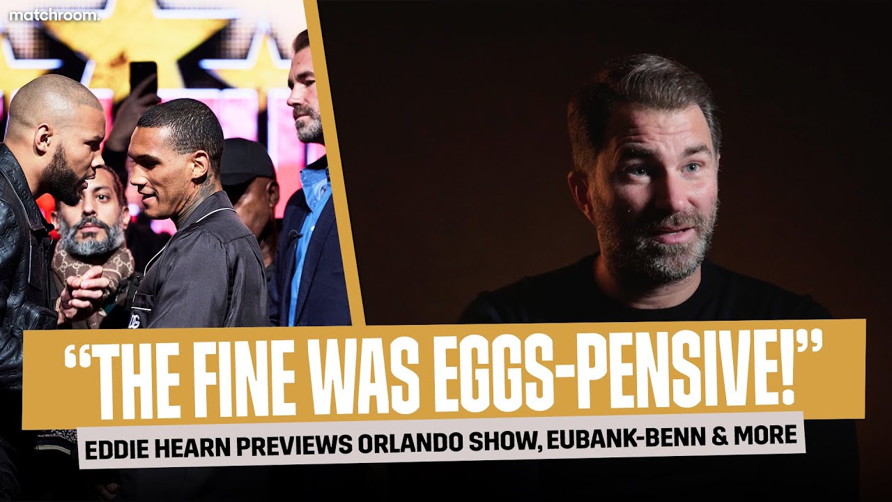 "He Crossed The Line!" - Eddie Hearn Talks Williams Vs Volny, Eubank-Benn, Inoue-Akhmadaliev & More