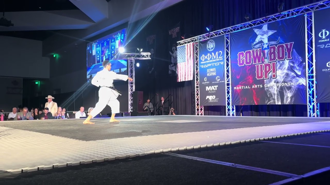 Noah Thomas 14-17 Boys Forms Overall Grand Championship - Cowboy Up 2025