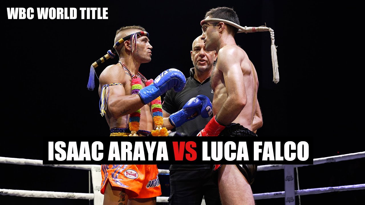 Isaac Araya vs Luca Falco - WBC Muay Thai World Title 61.2kg background