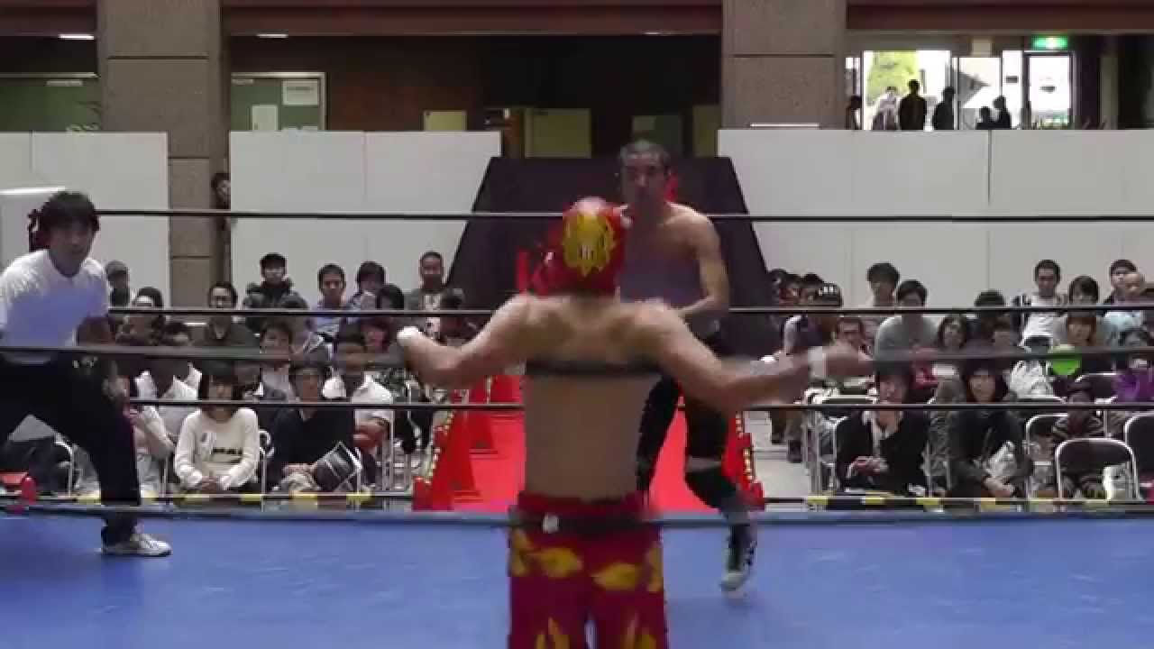 2014/11/1【2】第55回香椎祭 1日目 第2試合 =九州産業大学プロレス研究部= background