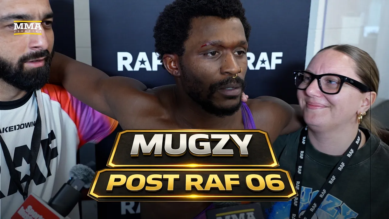 Mugzy Fights Back Tears After Emotional Win Over Clay Guida At RAF 06 | MMA Fighting
