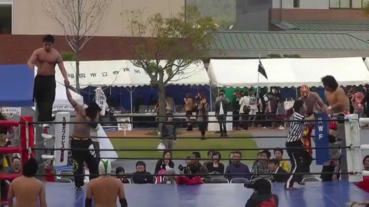2013/11/4【13】第54回香椎祭 3日目 特別引退試合 =九州産業大学プロレス研究部=