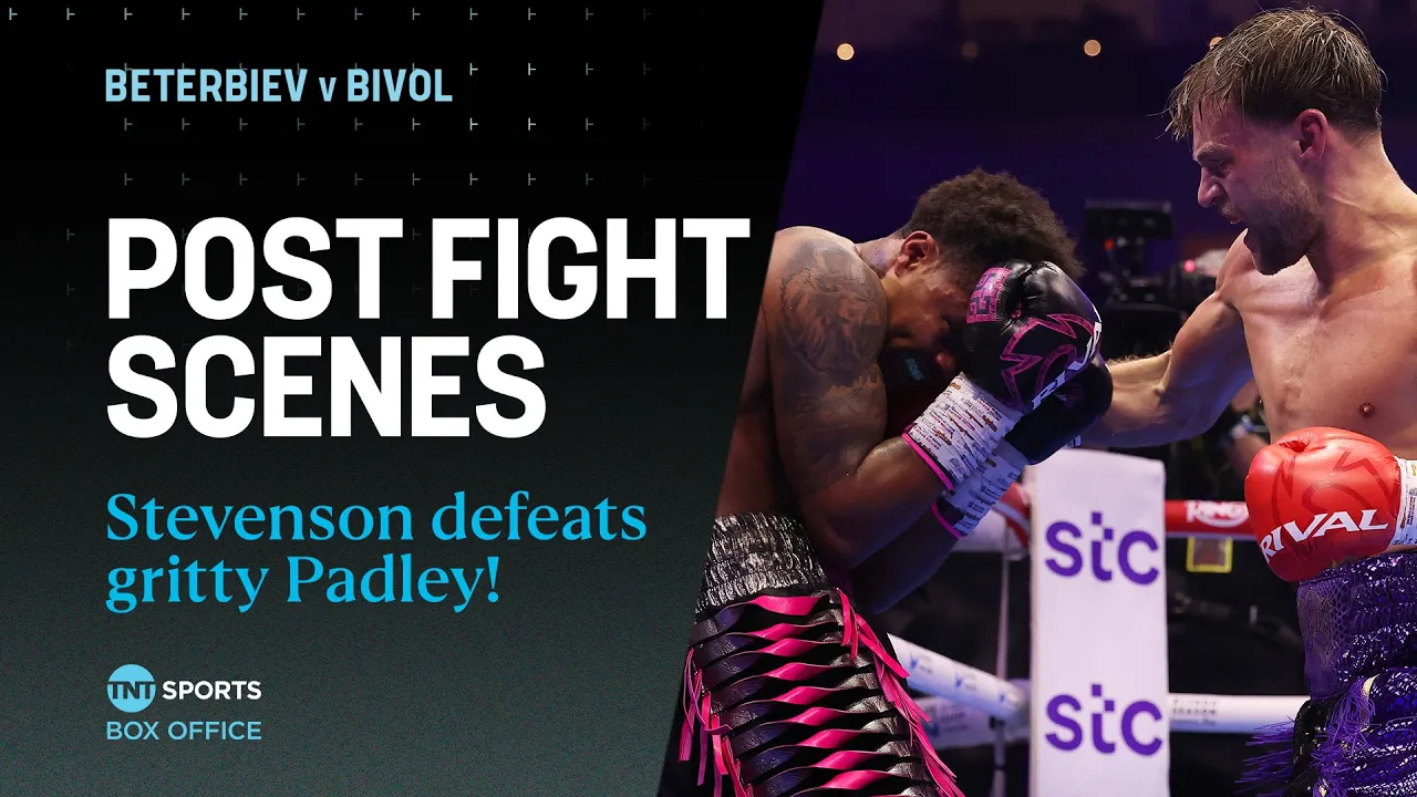 Josh Padley shows so much heart in gruelling defeat to Shakur Stevenson 👏 #TheLastCrescendo 🇸🇦