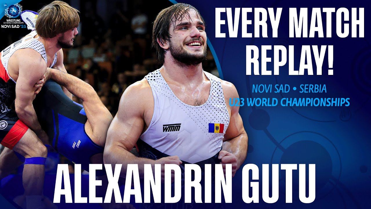 Every match from Alexandrin GUTU (MDA) at the U23 World Championships background