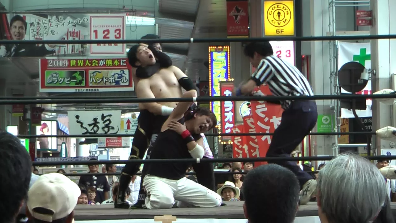 2016/7/30 新市街deプロレス~2016火の國シリーズ~ 第二試合 background