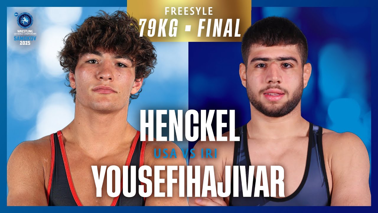 William HENCKEL (USA) vs. Mahdi YOUSEFI (IRI) | U20 WORLD CHAMPIONSHIPS 2025 | Gold Medal | FS 79Kg backdrop