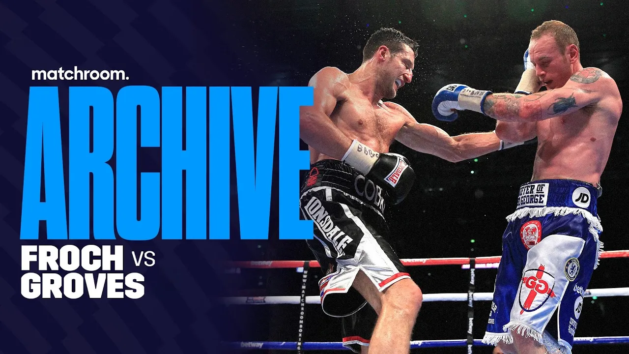 Carl Froch vs Groves 1 | Full Fight Classic | Matchroom Boxing background