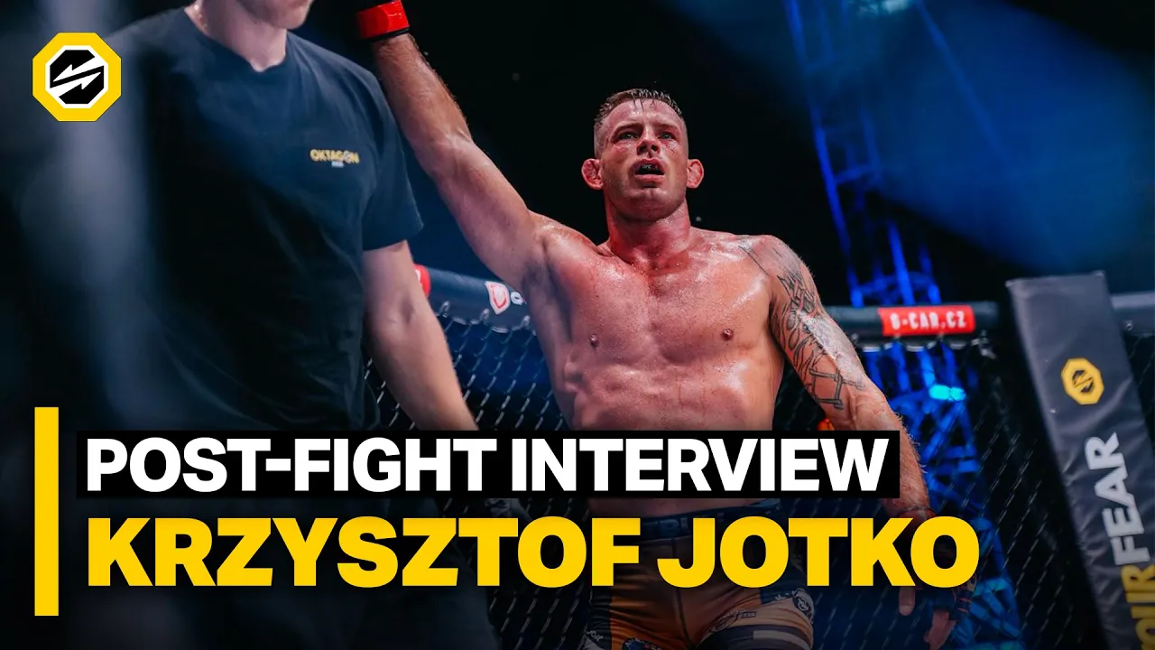 KRZYSZTOF JOTKO | Post-fight Interview | OKTAGON 74