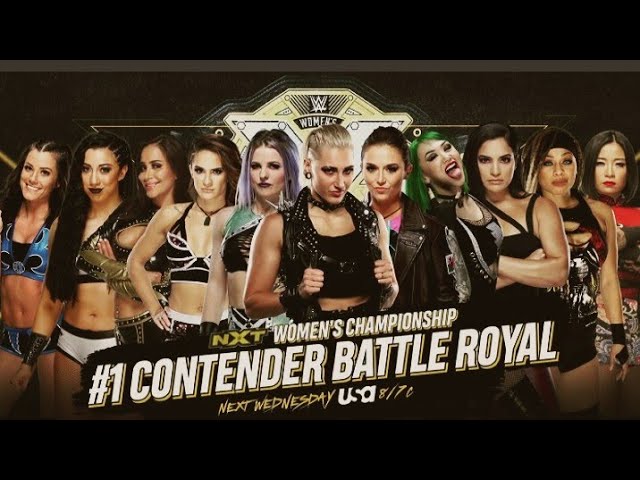 no. 1 contender nxt women's battle royal