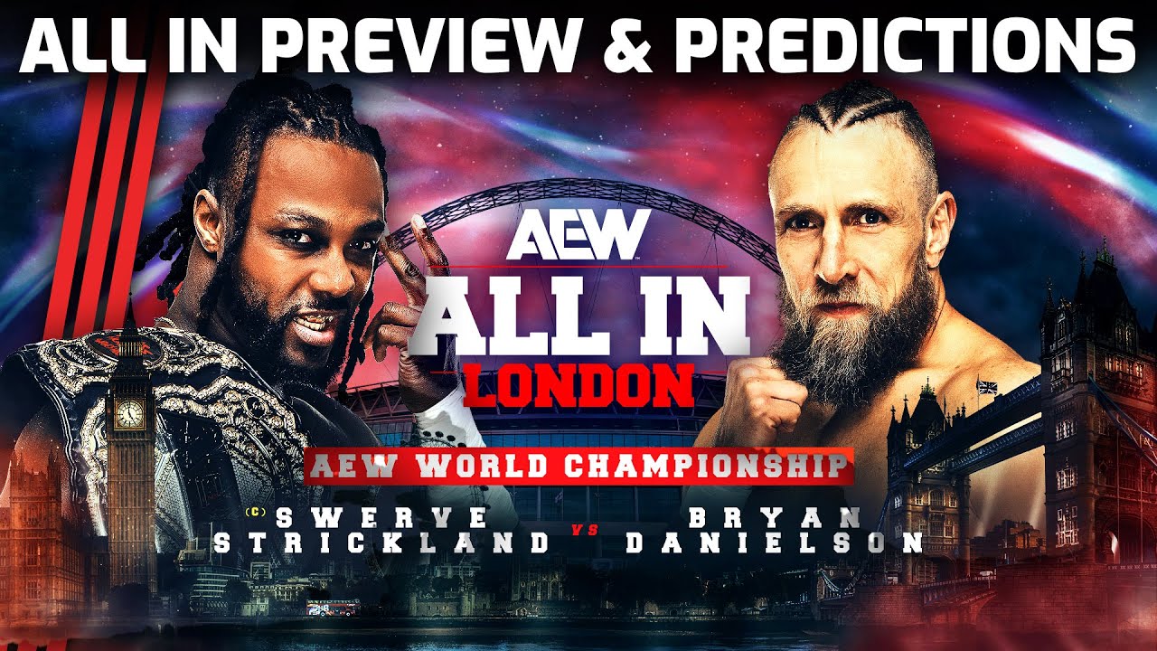 AEW All In 2024 Match Card, Preview & Predictions background