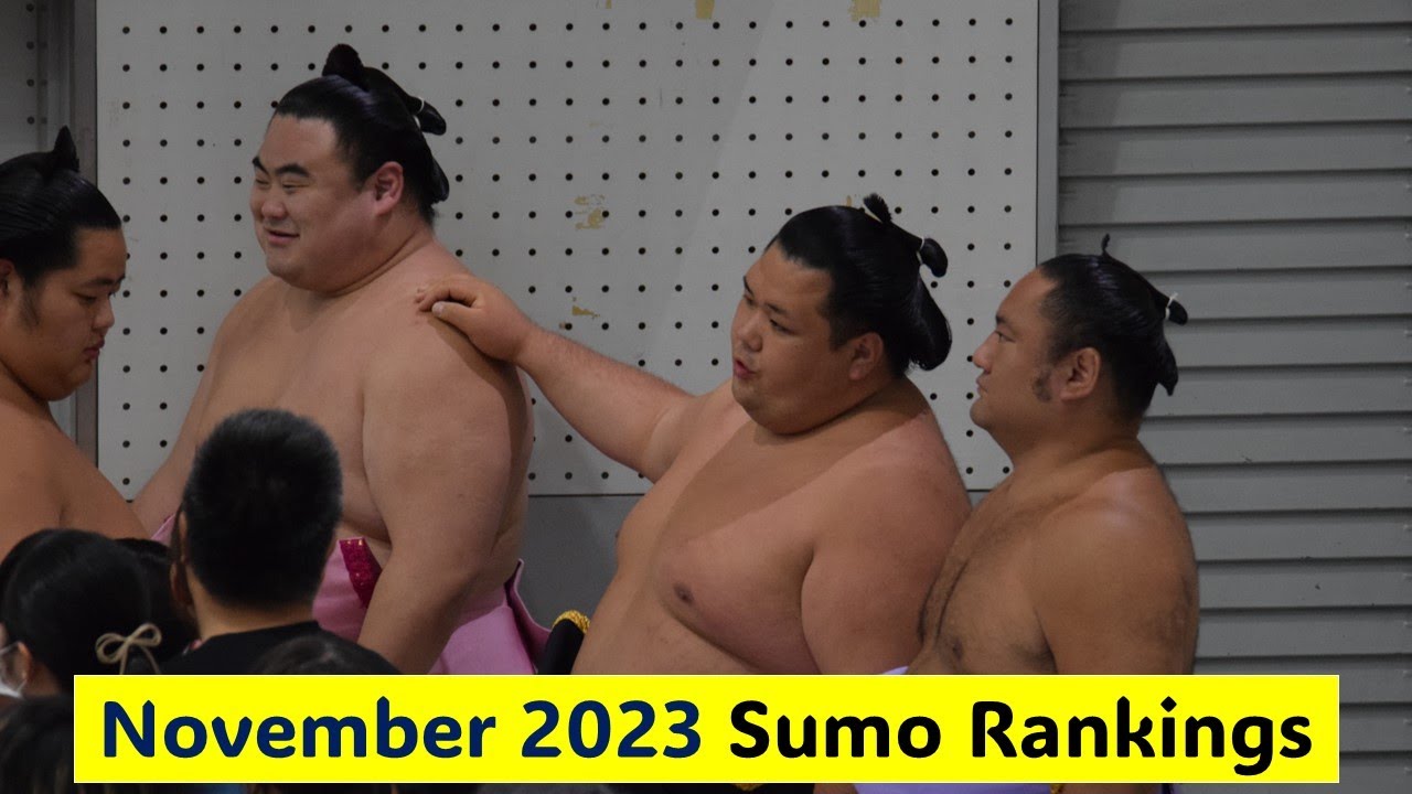 Sumo Rankings: November 2023 backdrop
