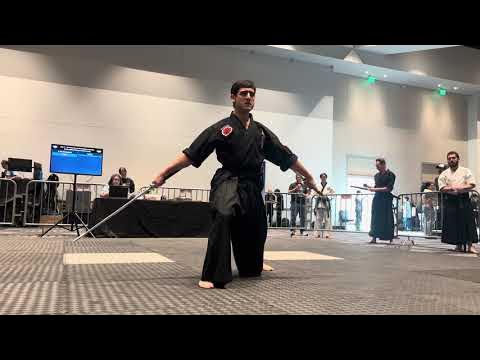 Alec Jahanvash Men's Bladed Traditional Weapons - Cowboy Up 2025 backdrop