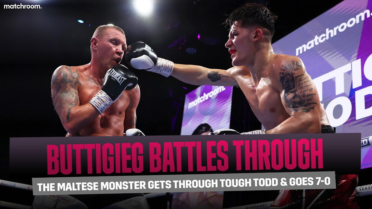 Leli Buttigieg Vs James Todd: Full Fight (Liddard Vs Osaze Undercard) background