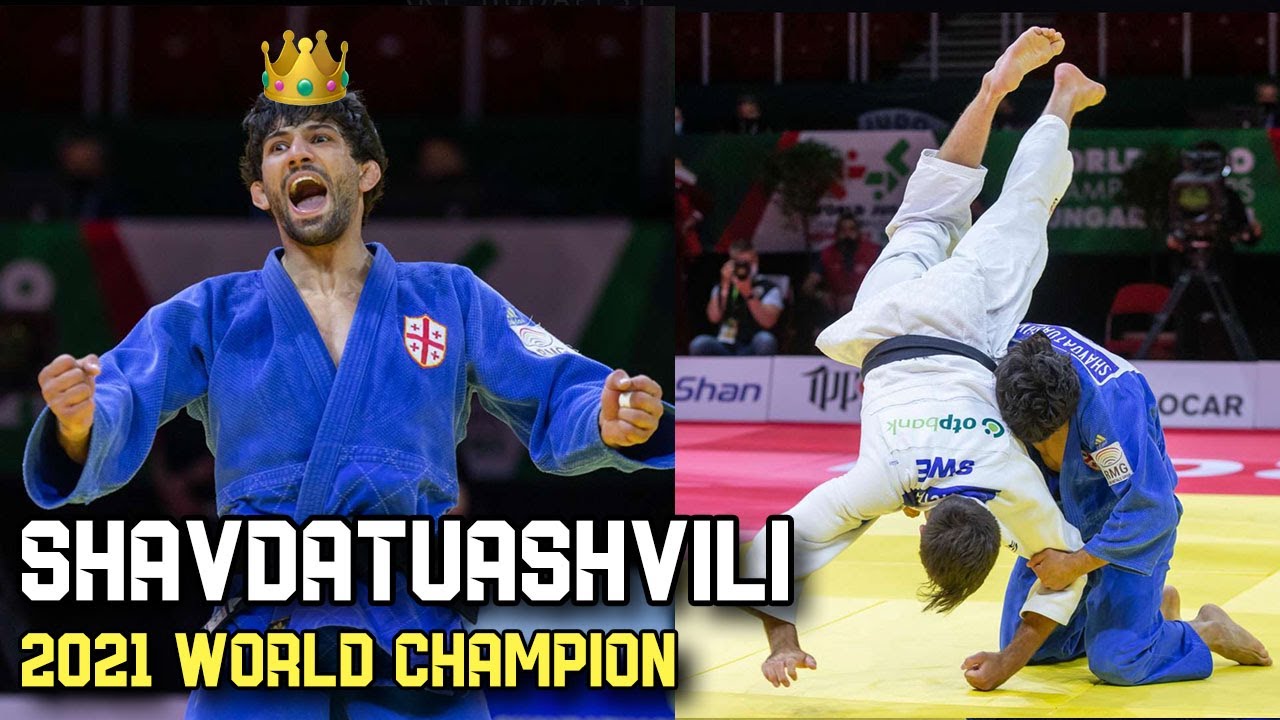 SHAVDATUASHVILI Lasha - Judo World Championship 2021 Hungary - GOLD MEDAL - ლაშა შავდათუაშვილი background